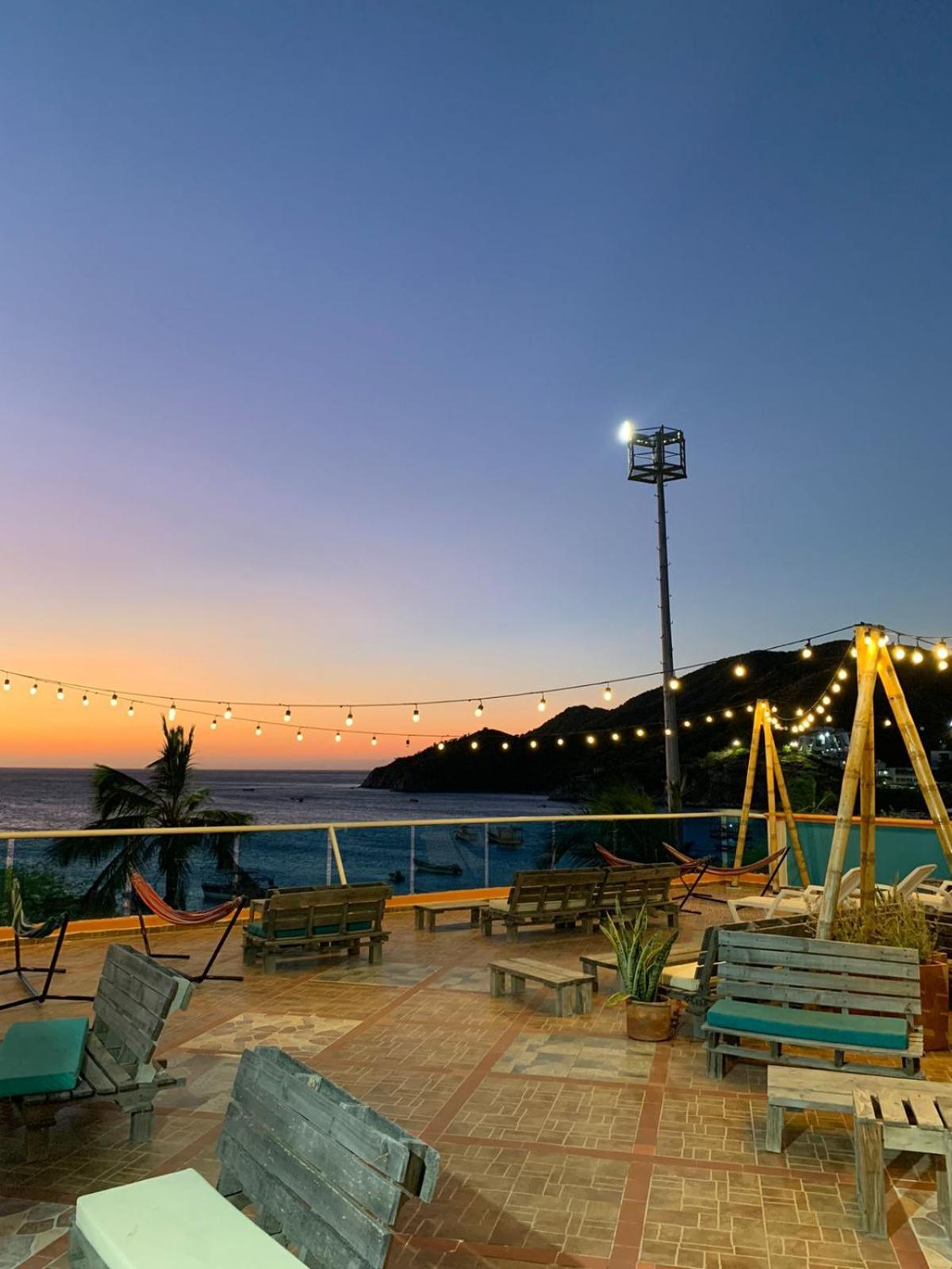 Hostal Vina Del Mar Taganga Buitenkant foto
